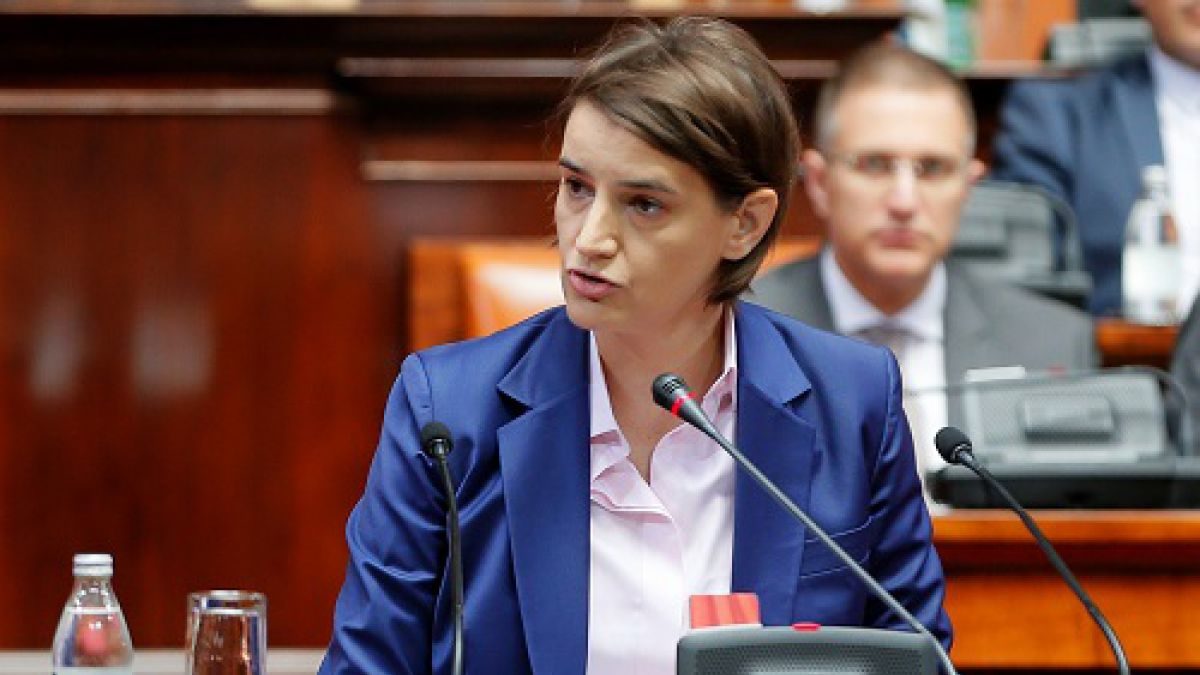 Ana Brnabic, primera ministra de Serbia