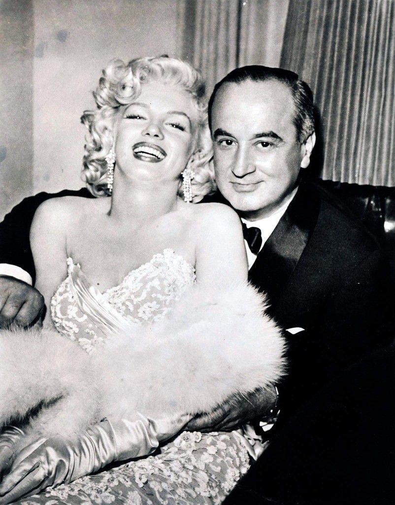 Marilyn Monroe y Jean Negulesco