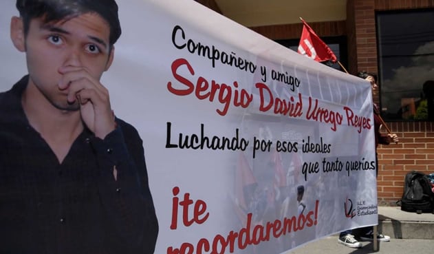 sergio urrego muerte