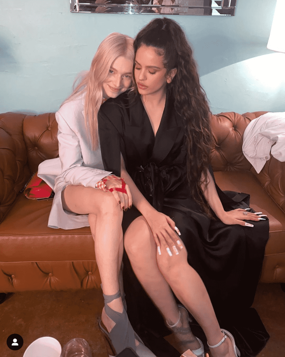 Rosalía y Hunter Schafer