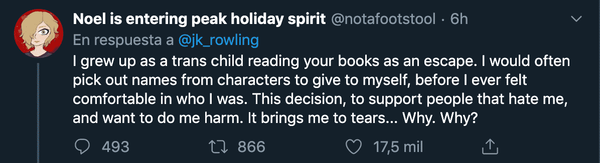 autora harry potter transfobia 