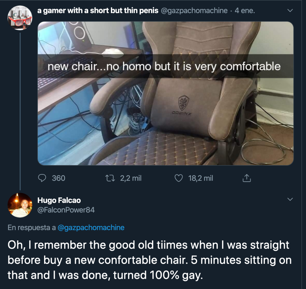 heterosexual silla gay