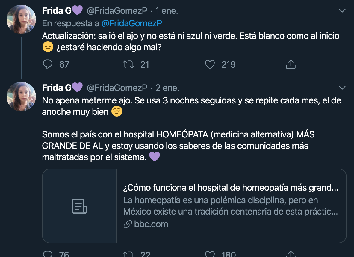 razones no meter ajo vagina