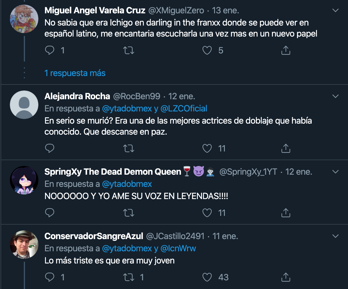 murió voz elsa frozen 