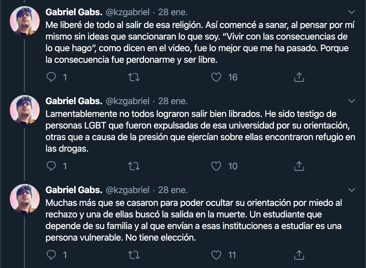 gay homofobia escuela adventista