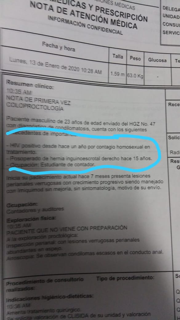 IMSS VIH contagio homosexual
