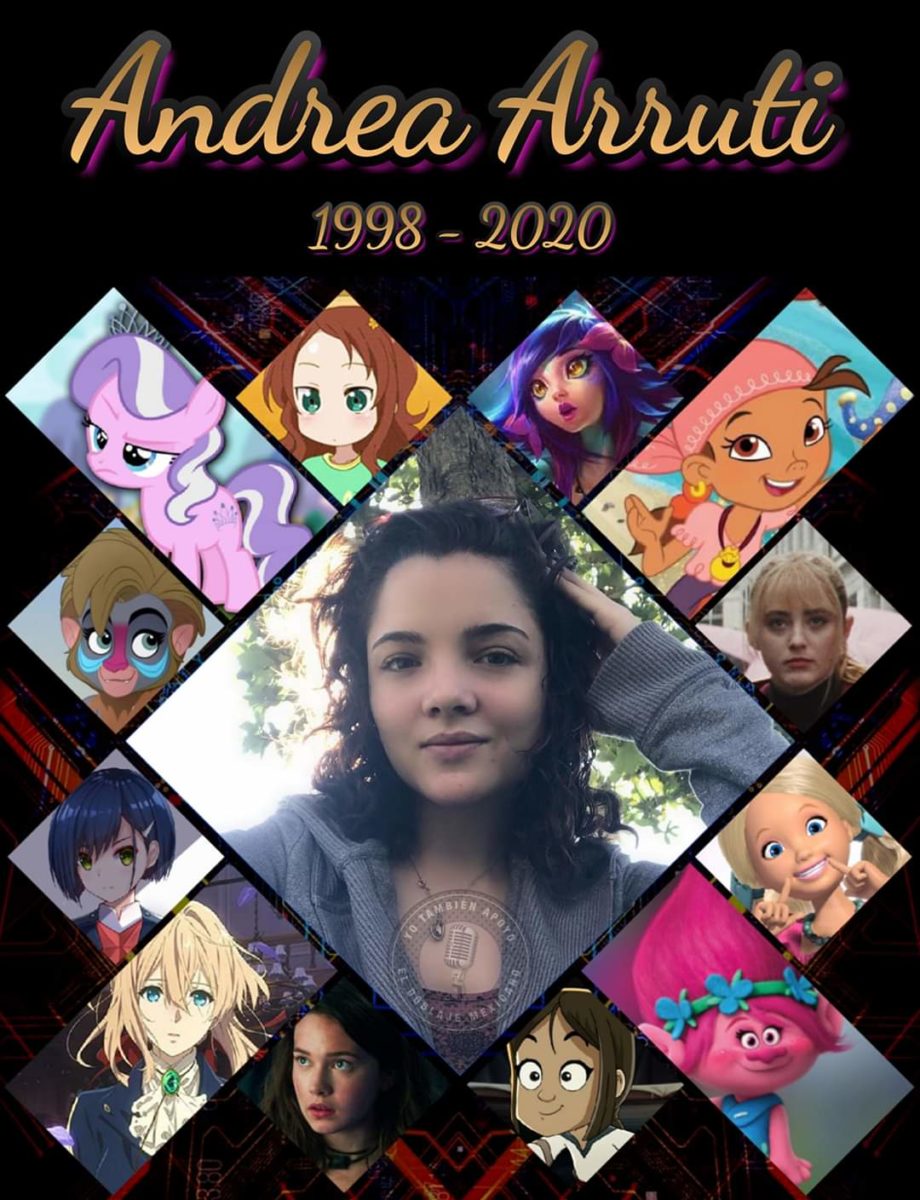 murió andrea arruti voz elsa frozen