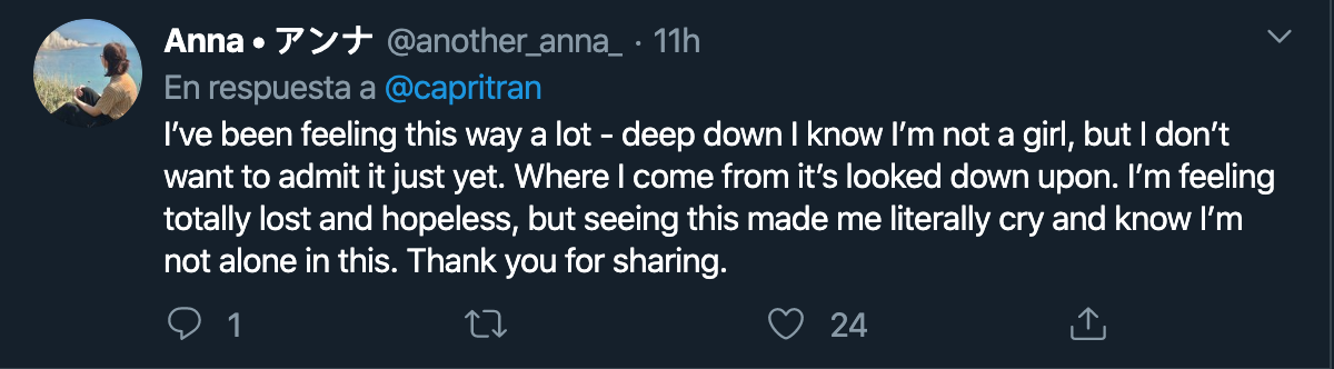 chico trans reacción mastectomía 