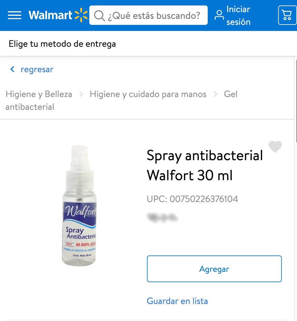 VIH spray elimina