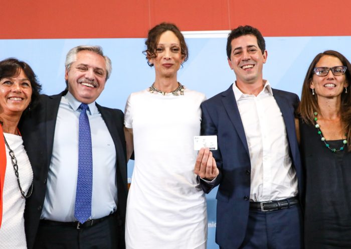 presidente argentina trans