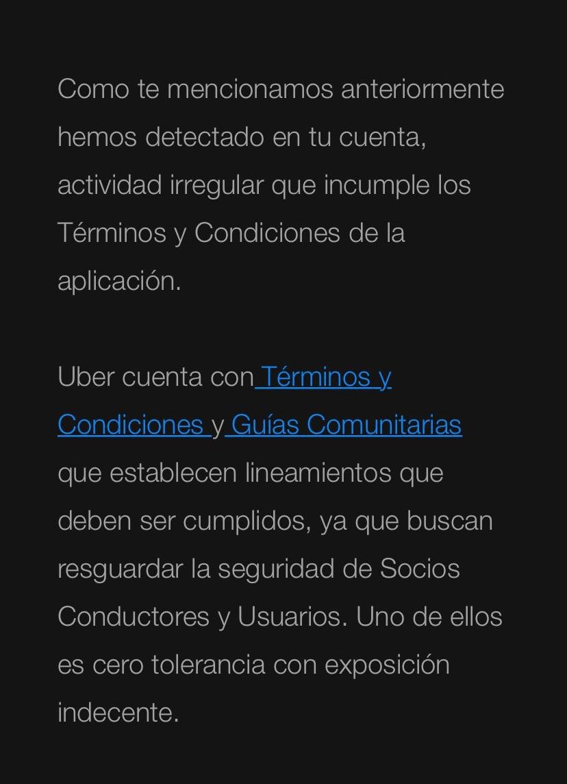 uber suspende usuario gay