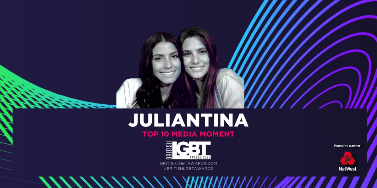 juliantina british LGBT+ awards