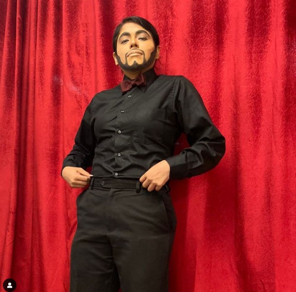 Gabriel drag king Nancy Cázares