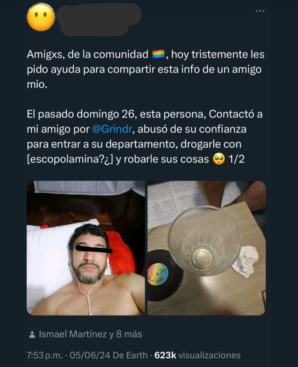 Grindr dopan y roban hombres gay