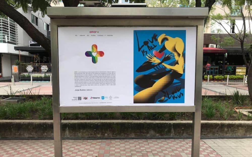 amor+ carteles lgbt guadalajara