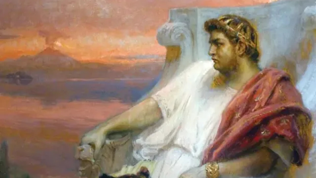 emperador Nerón amante