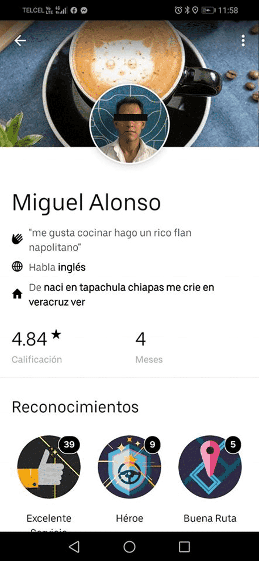 mujer trans conductor uber 4