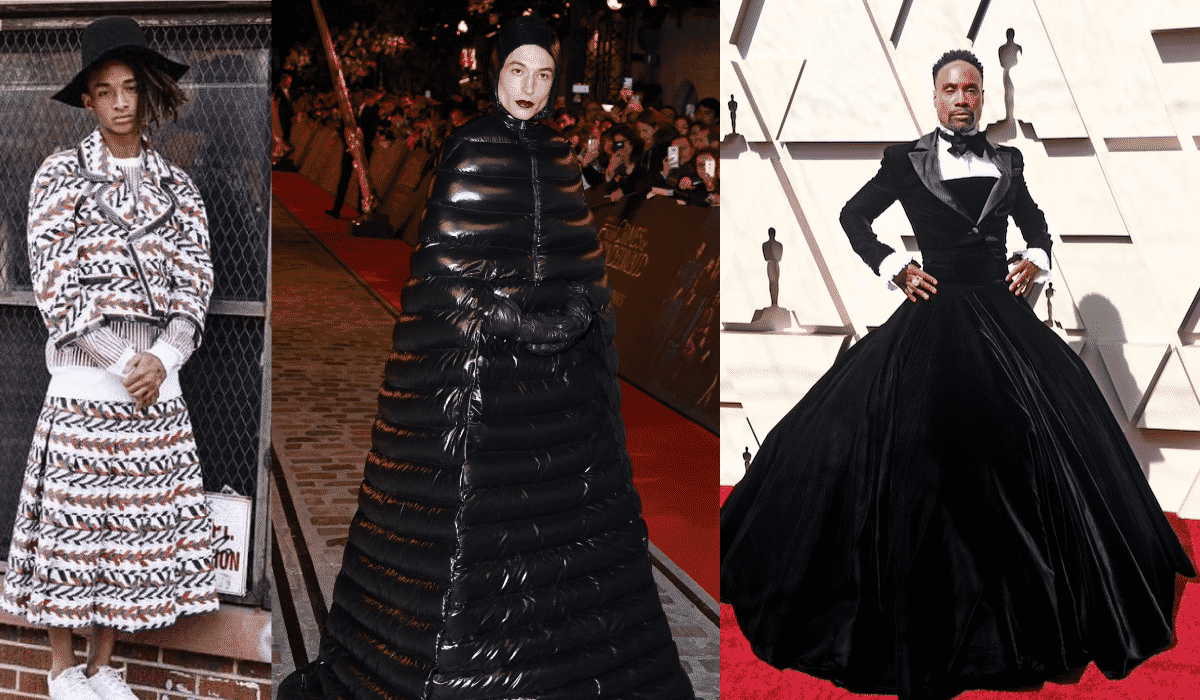 Jayden Smith, Ezra Miller y Billy Porter