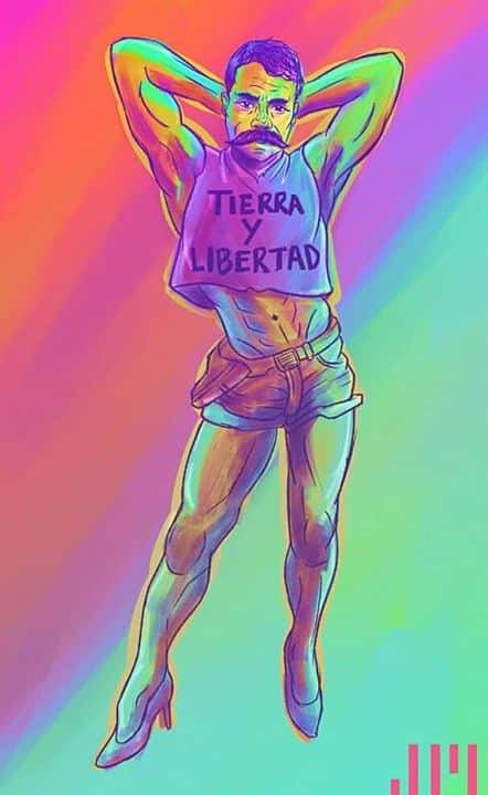 dibujar zapata gay