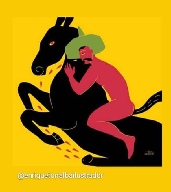 dibujar zapata gay