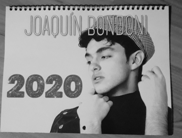 Calendario 2020 Joaquín Bondoni fotos evolución