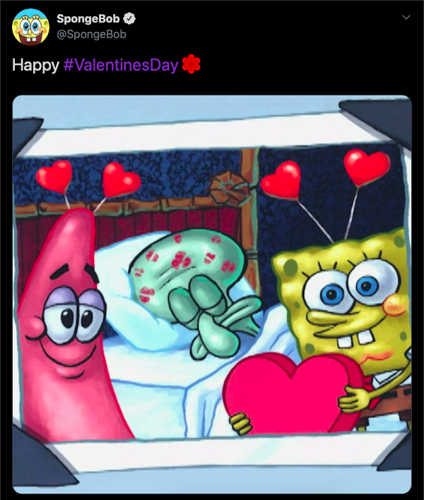 Bob-Esponja-besos-Calamardo-