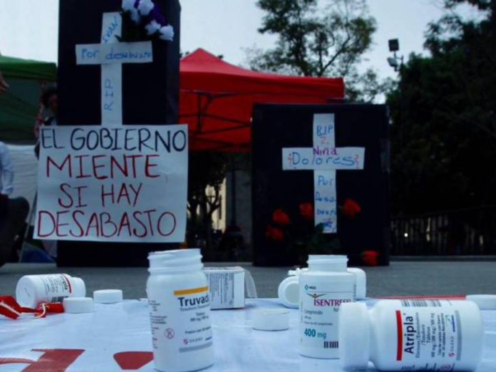 manifestación desabasto antirretrovirales