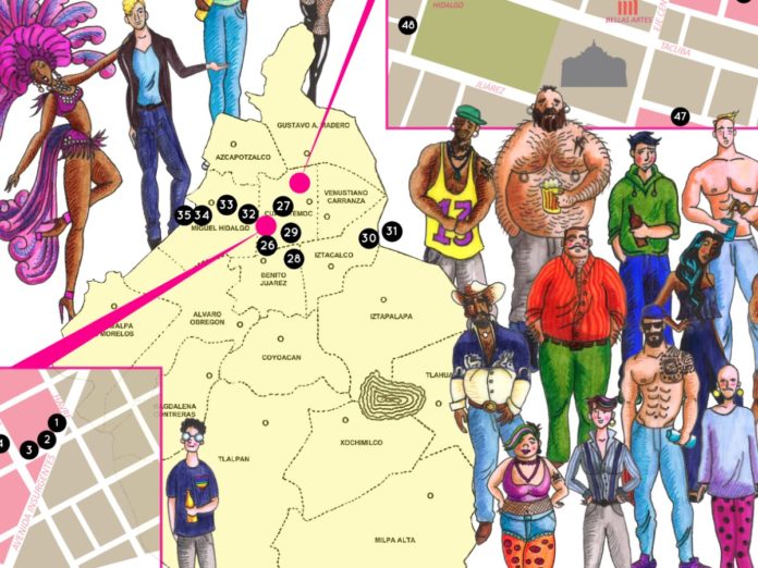mapa CDMX antros gays portada