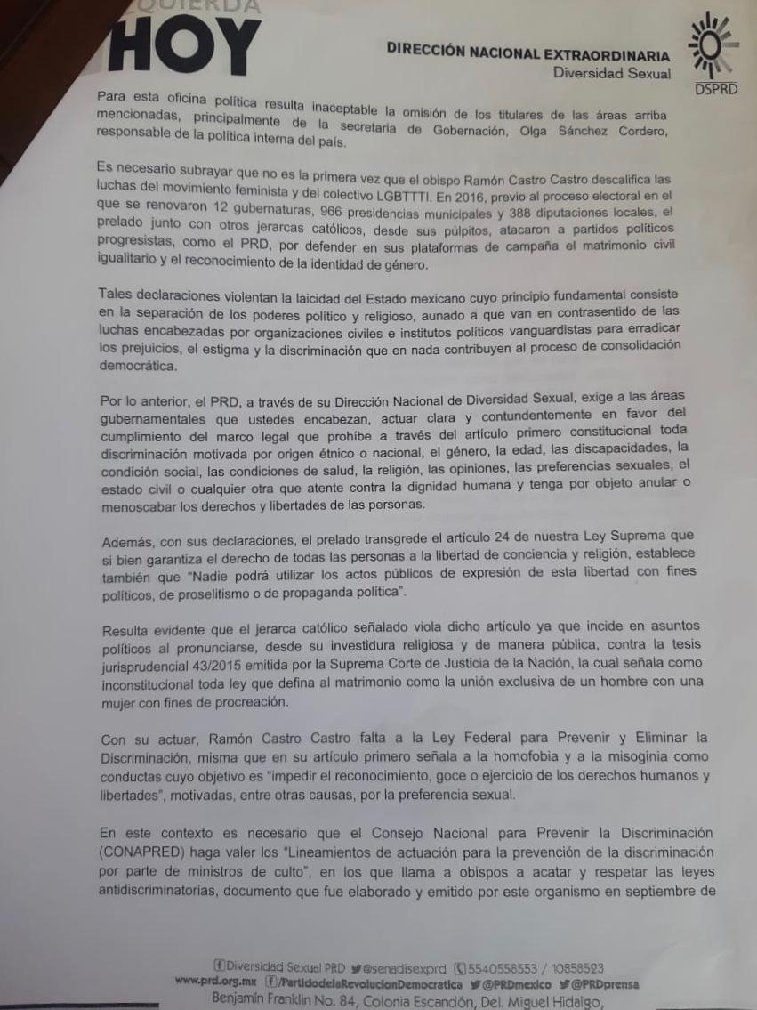 conapred-activistas-lgbt-responden-obispo-cuernavaca-ramón-castro-denuncia-2
