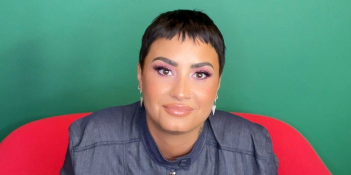 celebridades no binarias Demi Lovato no binarie