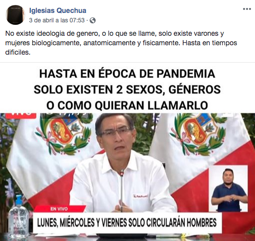 iglesia-quechua-culpa-gays-pandemia-coronavirus-covid-19-