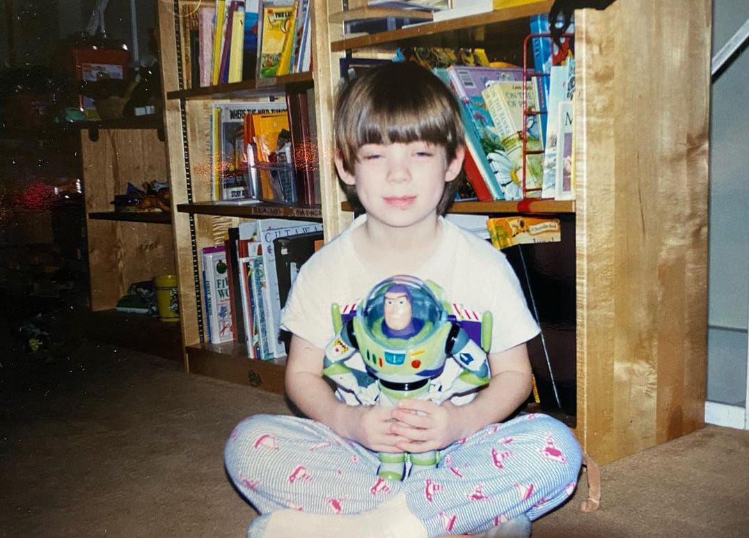 David Corenswet de niño