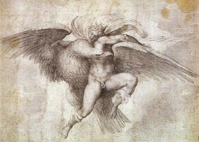 el-rapto-de-ganimedes Tommaso Cavalieri Miguel Ángel