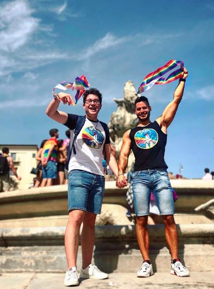 pareja gay fotos twitter 