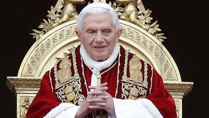 Papa Benedicto matrimonio gay