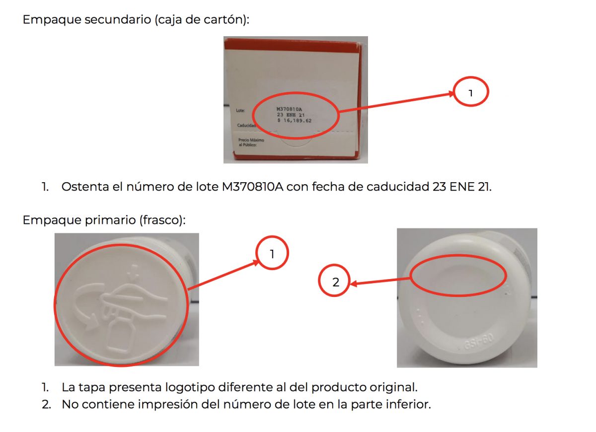 antirretroviral pirata COFEPRIS México