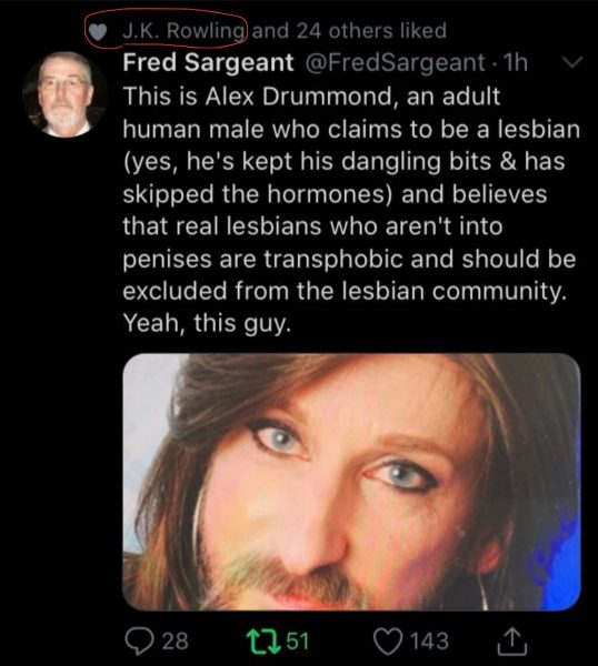 rowling transfobia tweets