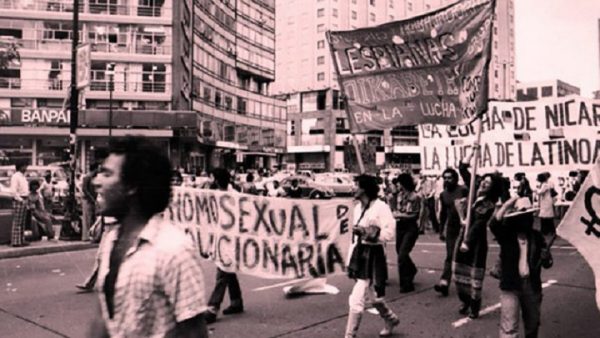 Marcha del Frente Homosexual de Acción Revolucionaria 