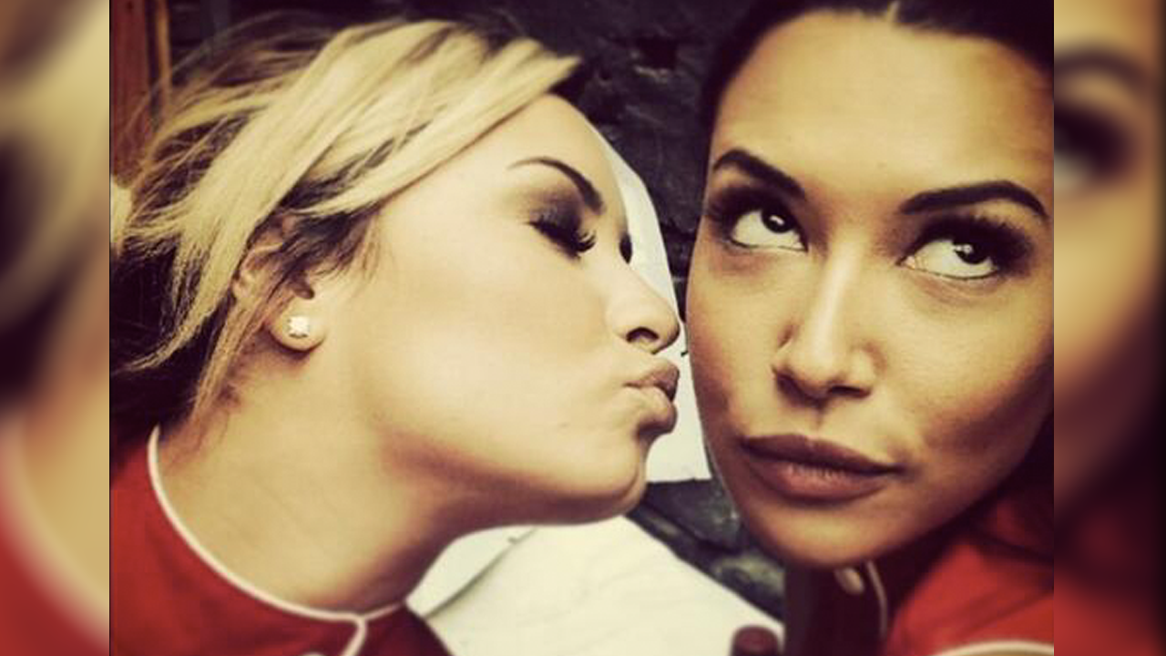 Demi-Lovato-agradece-novia-Naya-Rivera