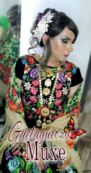 Reggina Toledo, organizadora de la primera Guelaguetza Muxe Virtual