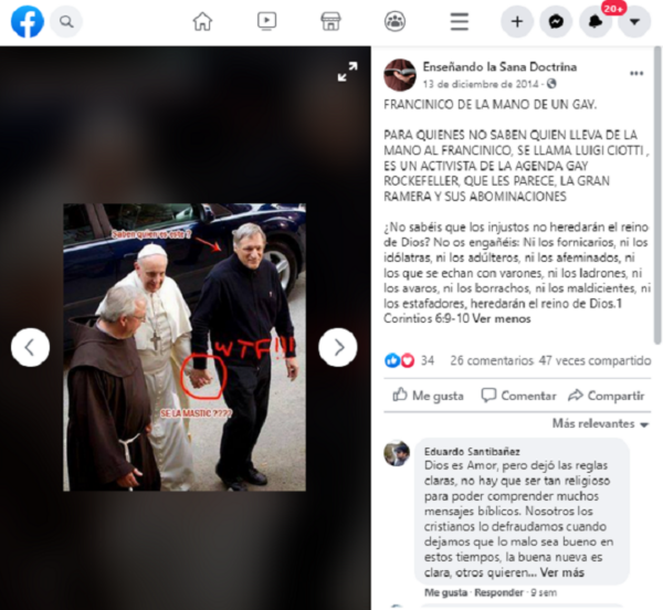 Luigi Ciotti gay Papa