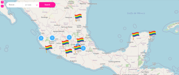 Mapa del Orgullo Deportivo