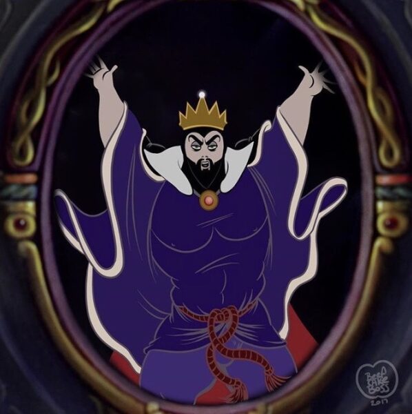 Villanos Disney versión beefcake daddies