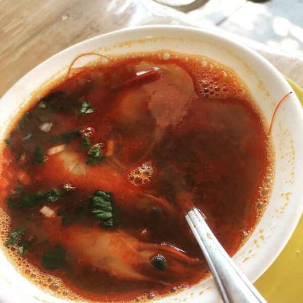 Caldo de camarón de La Cañita mariquería