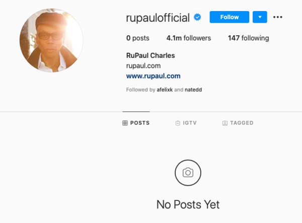 Rupaul celebridades LGBTQ redes sociales