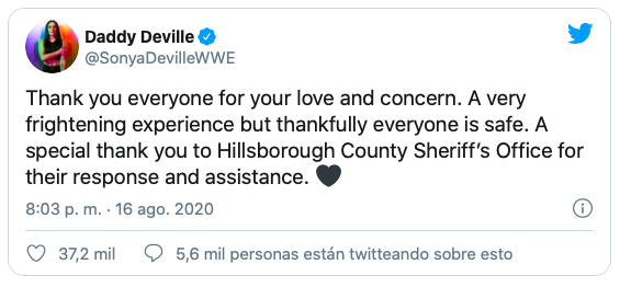 fan secuestro Sonya Deville