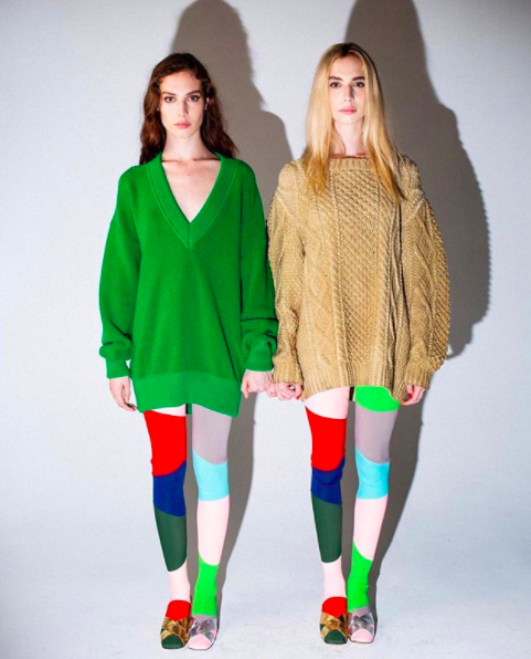 Madelyn y Margo Whitley.