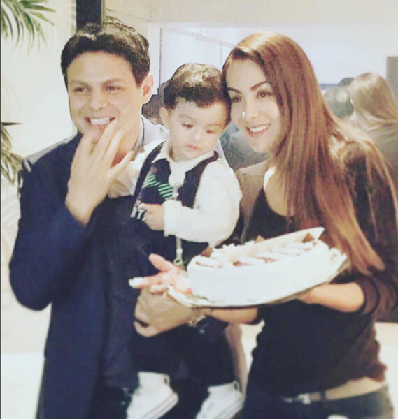 Ninel Conde y su ex Giovanni Medina, quien la acusó de tener amistades homosexuales.