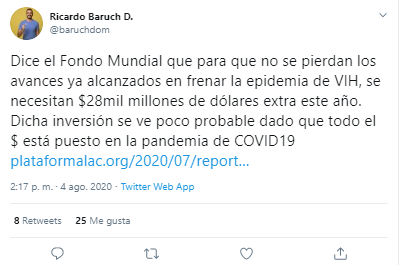 saturación de sistema de salud por COVID-19 afecta a pacientes con VIH