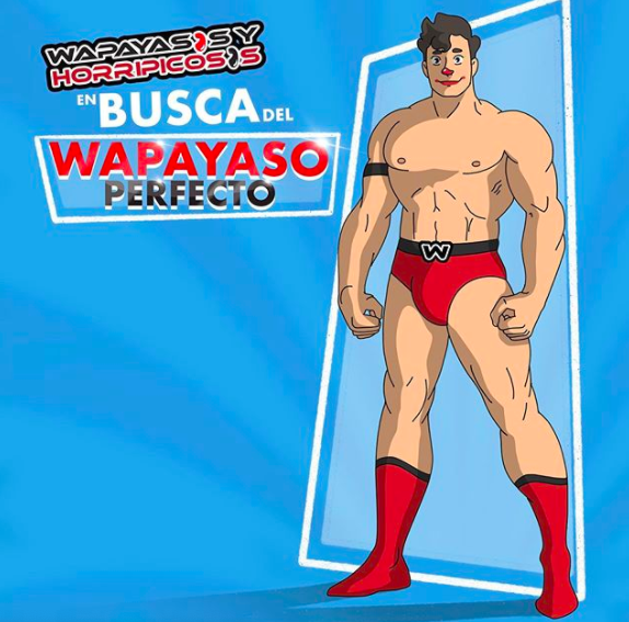 Varios chicos buscan ser el Wapayaso perfecto.